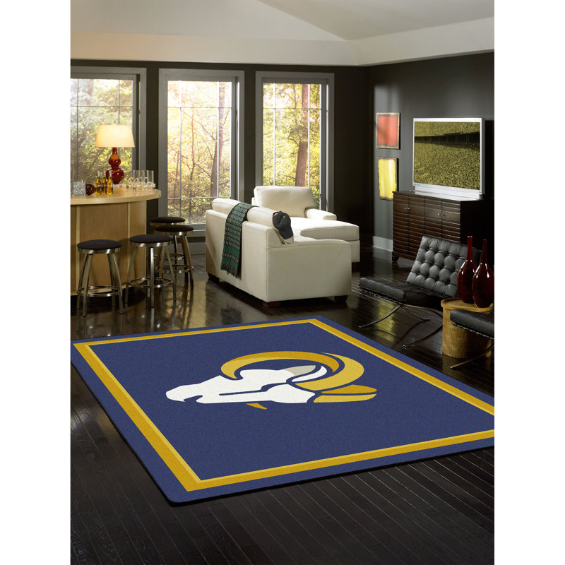 Indoor Rug, Los Angeles Rams, Rectangle 7'8" x 10'9"