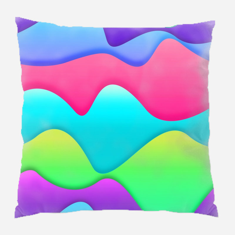Microsuede Reversible Throw Pillow