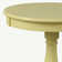 Krohn Transitional Round Pedestal End Table with 4 Legs
