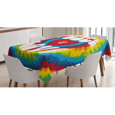 Abstract Tablecloth