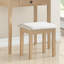 Ensemble coiffeuse et tabouret de maquillage Moniys-1725611155