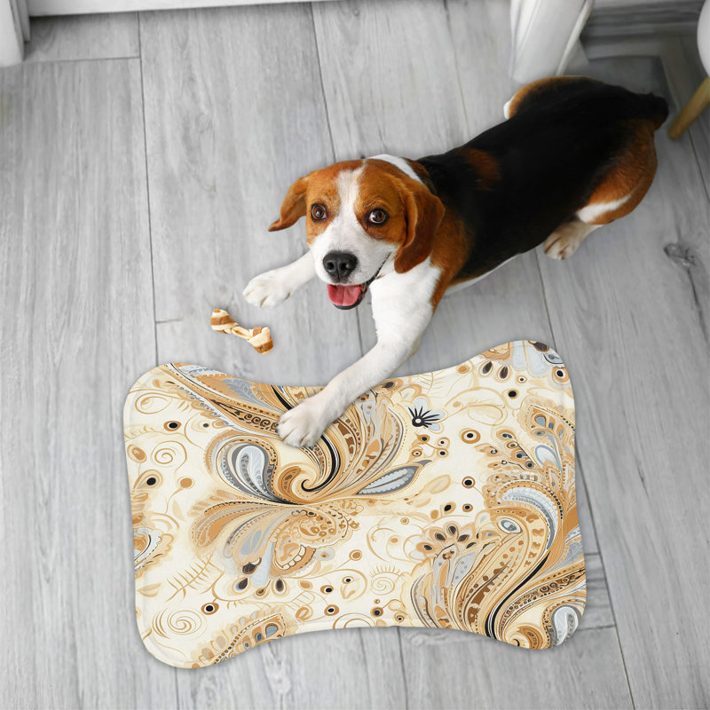 Boho Ornaments - Tapis d'alimentation en os 1 pièce
