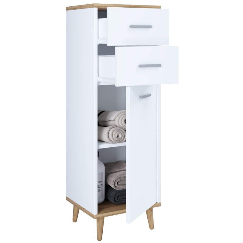 Amaris Accent Cabinet, Honey oak