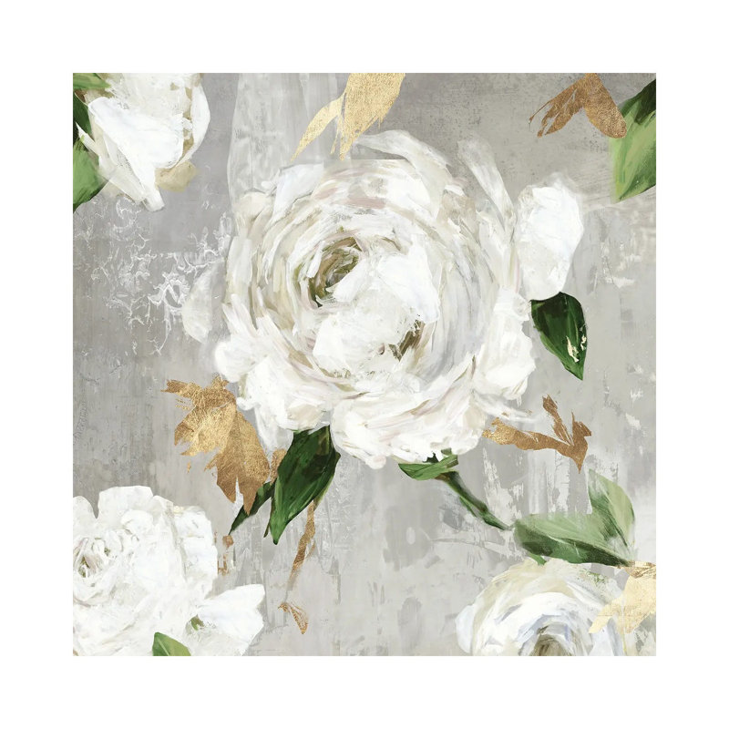 Garden Memories I by Asia Jensen - Print on Canvas, Wrapped Canvas, 66.04 cm H x 66.04 cm W x 1.91 cm D