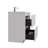 35-3/8 In. W X 19-5/8 In. D Freestanding Vanity  With Resin Composite Vanity Top In White
