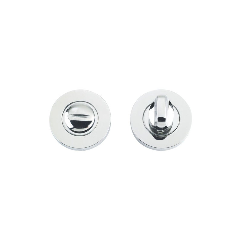 Turn and Release Escutcheon Door Accessory, Polished Stainless