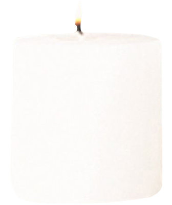 Unscented Pillar Candle