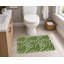 Tapis de toilette rectangulaire absorbant et antidérapant Lush Cracks