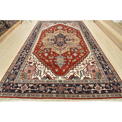 Hand Knotted Wool Oriental Indoor Rug