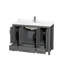 Sheffield 48" Freestanding Single Bathroom Vanity with Quartz Top-302123045-302166061