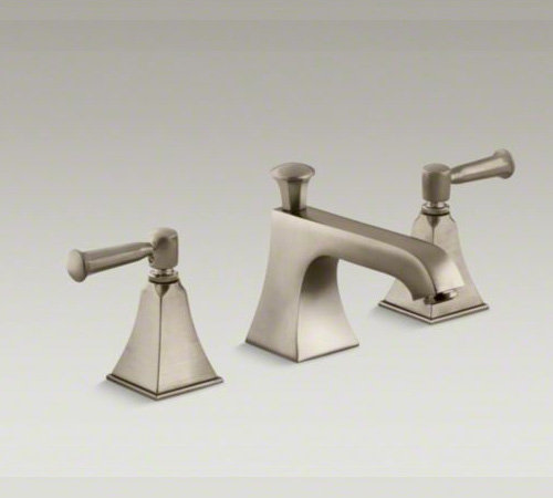 Memoirs® Widespread Bathroom Faucet with Drain Assembly, Vibrant Brushed Bronze, Cross