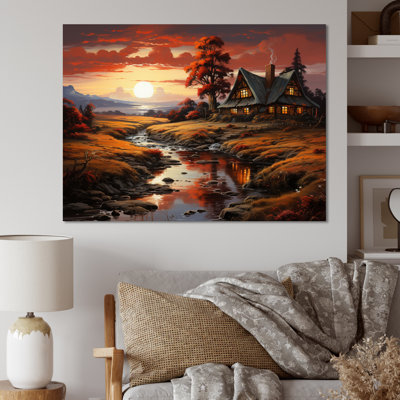 " Country Charm Amber Sunset "