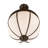Glass Semi Flush Mount