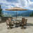 3 Piece Outdoor Patio Dining Set