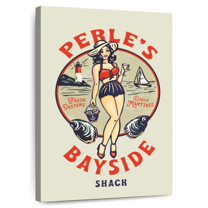 Tergel Oyster Bayside, 48" H x 32" W