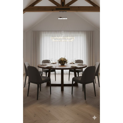 Luminaire suspendu carré chromé Gansop avec détails en cristal Gansop