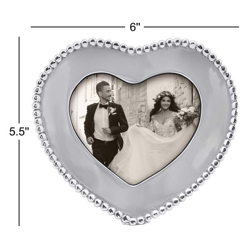 Beaded Metal Picture Frame