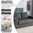 69'' Convertible Sofa Bed 2 Seats Loveseat Sleeper Sofa Small Couch Sofa-118769551