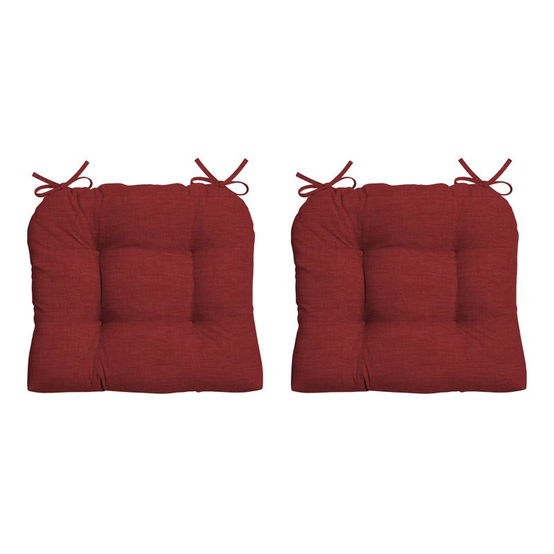 Coussin de chaise d'extérieur ARDEN, Rouge