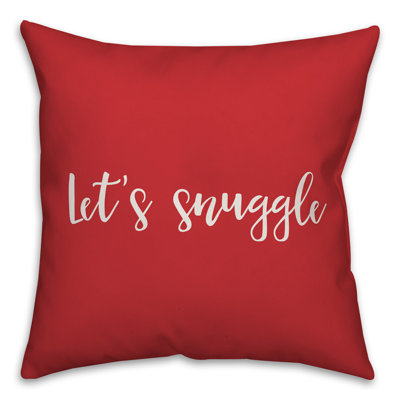  Coussin Let's Snuggle