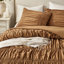 Édredon simple / simple TG, campagne française, édredon romantique, microfibre brossée, léger, toutes saisons, décoration de campagne 2 pièces lavable à la machine, conception avec attaches, microfibre douce pour la détente,-126015694-126015695