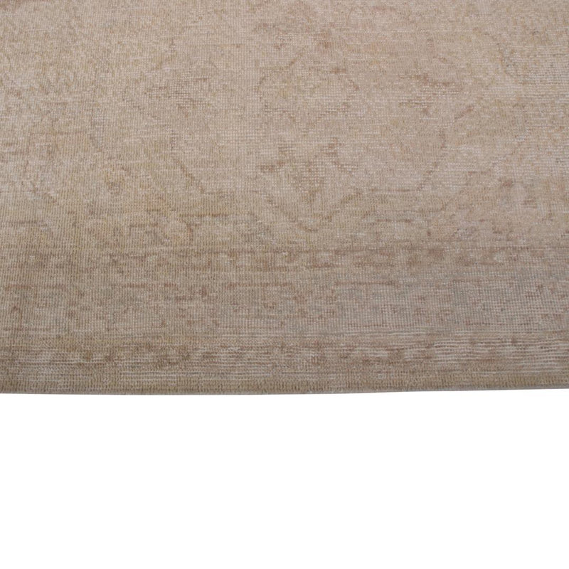 Distressed Homage Hand Knotted Wool Area Rug, Rectangle 8' x 10'
