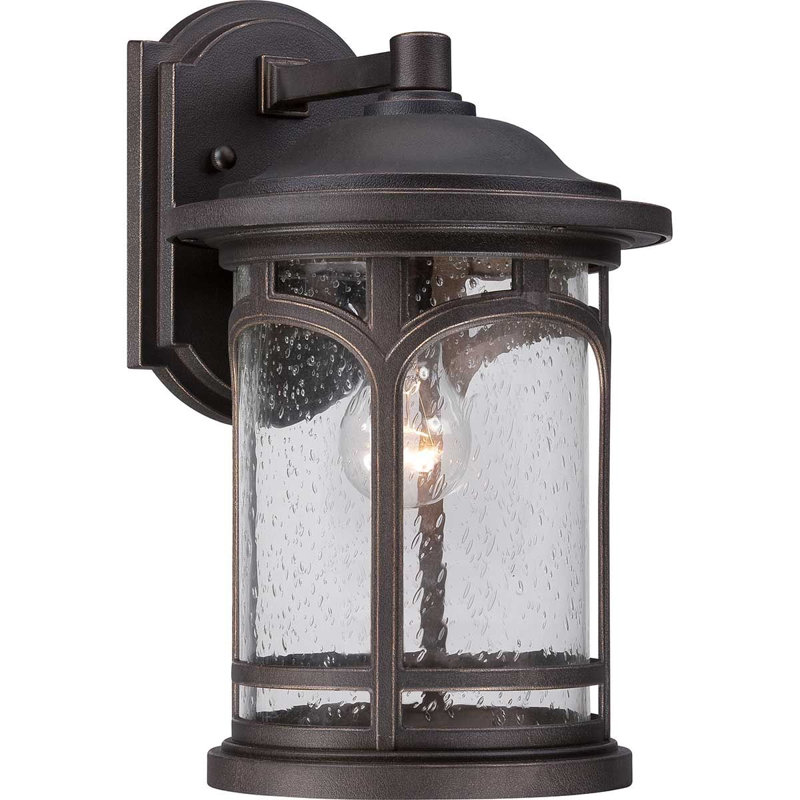 Aadriti Outdoor Wall Lantern, 36.7cm H x 22.9cm W x 25.7cm D