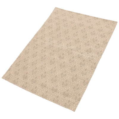 Tapis gris foncé / gris touffeté à la main Helmtrud Collage