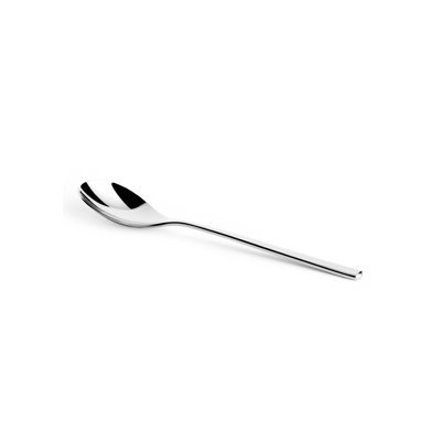 Clista Stainless Steel Dessert Spoon Set | Silver | 7.6" | 12 Pcs