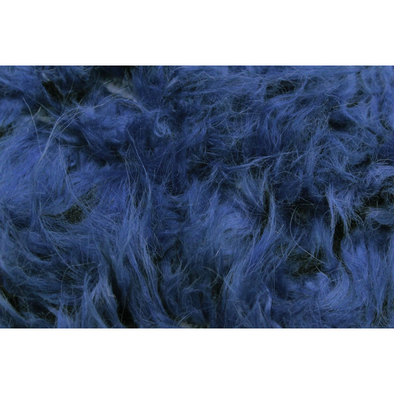 Tapis de zone en laine noué la 7 pi 10 po x 10 pi 5 po one-of-kind à la main Merlyn