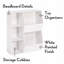 RiverRidge Kids Playroom Toy Organizer and Bookcase with 3 Cubbies and 2 Veggie Storage Bins-347521626