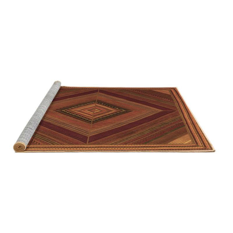 Washable Chevron Indoor Rug, Square 8'