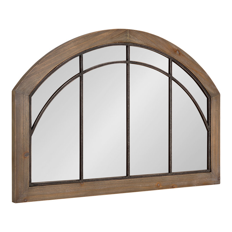 Treadwell Flat Mirror, Rustic Brown