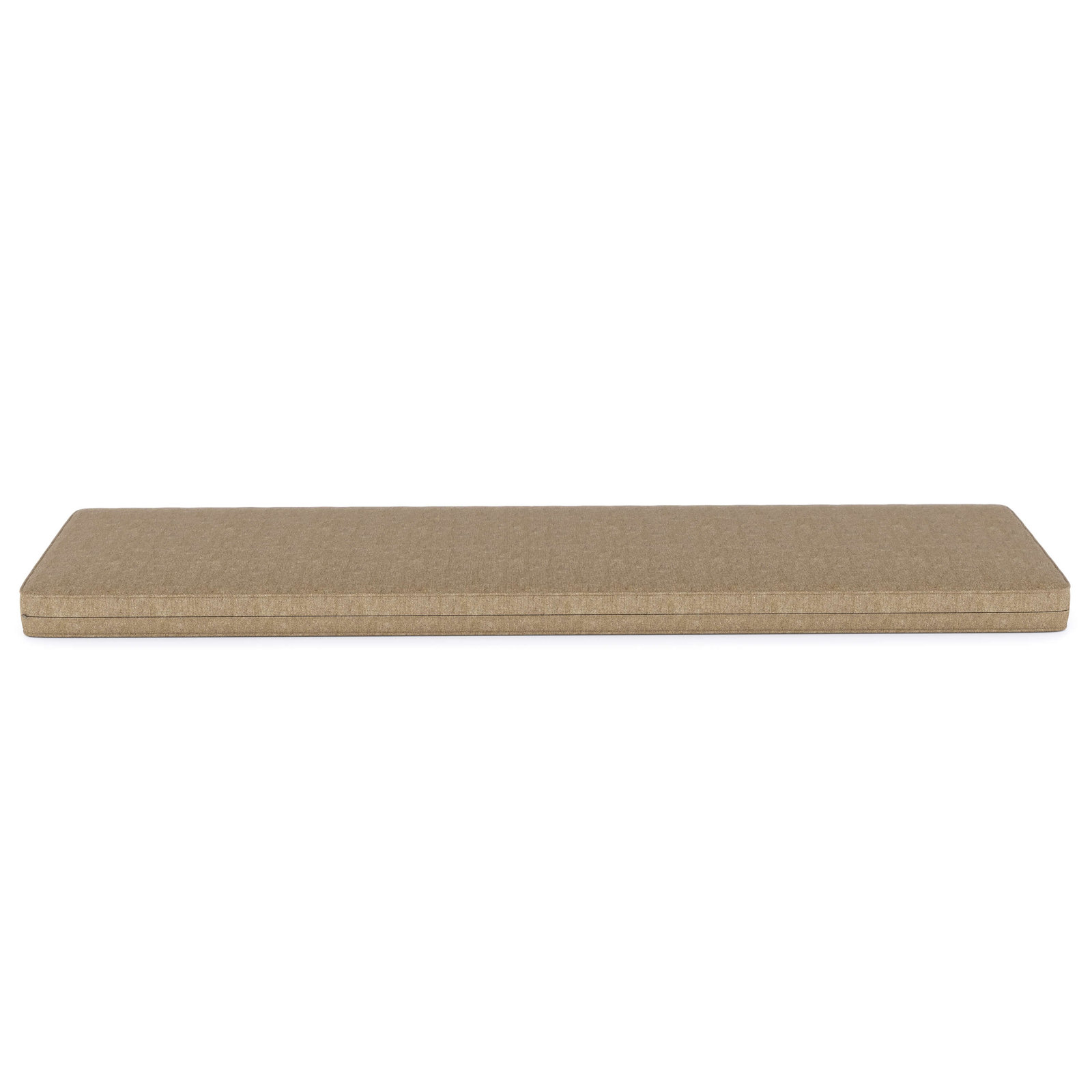 Jayapura Sunbrella® Seat Cushion, Spectrum Mushroom Sunbrella® Plainweave, 65" W x 18" D