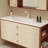 French style retro simple bathroom cabinet