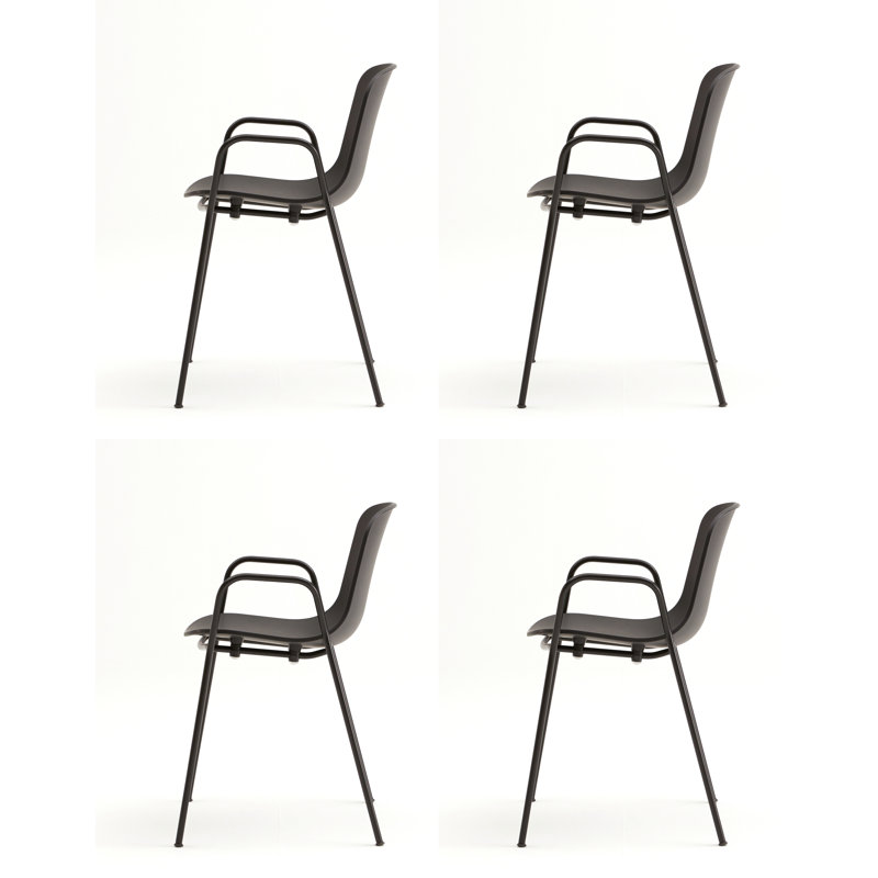 Fauteuil Holi, Noir