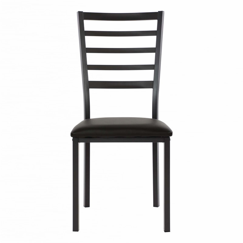 Ensemble de 4 chaises d'appoint en métal