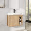 Meuble-lavabo simple 28 po avec comptoir en céramique 28 po-129241280