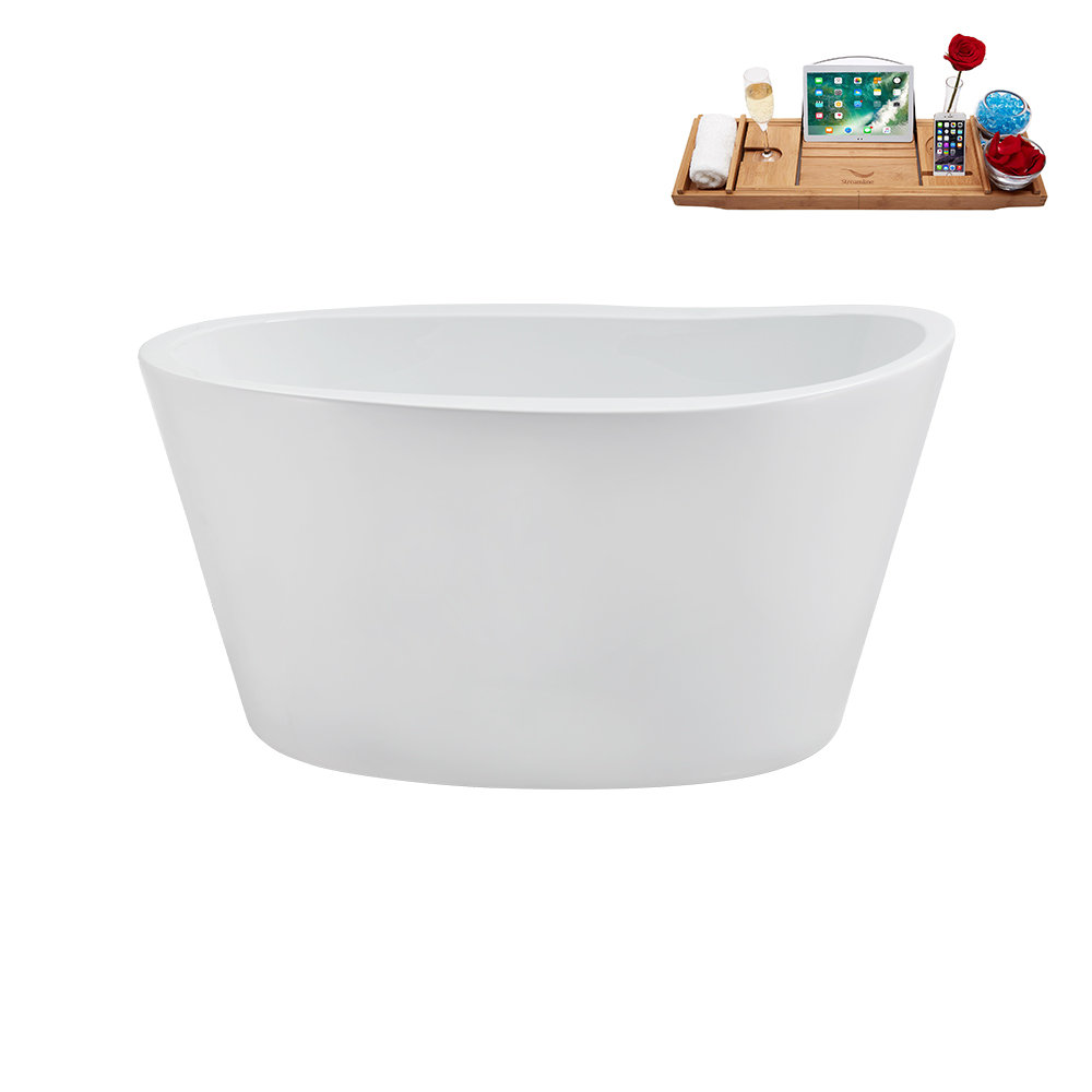 1300mm x 900mm Freestanding Roll Top Bathtub