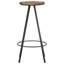 Tabourets de bar en bois massif récupéré
