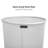 Mind Reader Umbrella Stand, Multi-Purpose Mesh Storage Stand, Organizer for Office and Entryway, Metal Mesh, White-2066009109