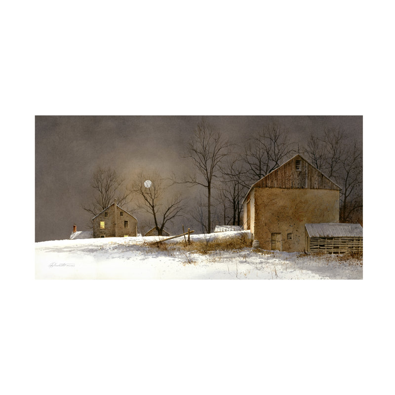 Art sur toile Ray Hendershot, H 16 po x l 32 po