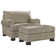 Magness Upholstered Accent Chair with Ottoman