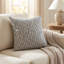 Jaune corail, crème de luxe Coussin décoratif-1711214122-1711214127