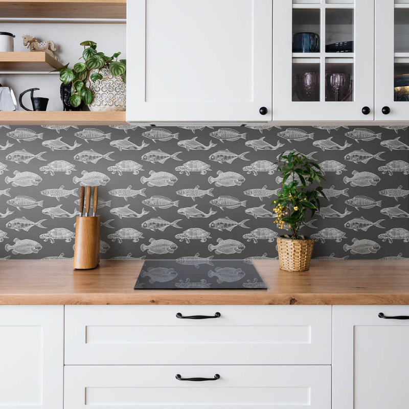 Damiano 50x100 cm Pvc Singular Tile in Grey