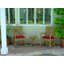 Wilshire Outdoor 3 - Piece Teak Conversation Set