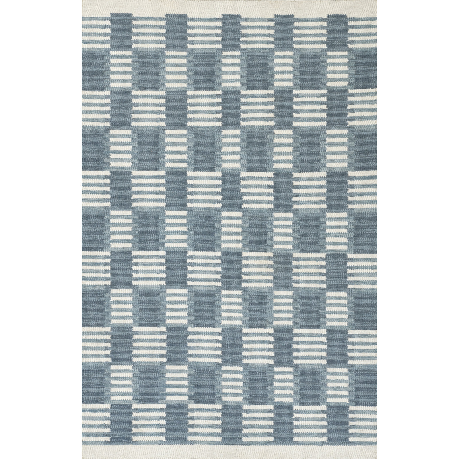 Freya Hand-Woven Geometric Wool Rug, Rectangle 9' x 12'