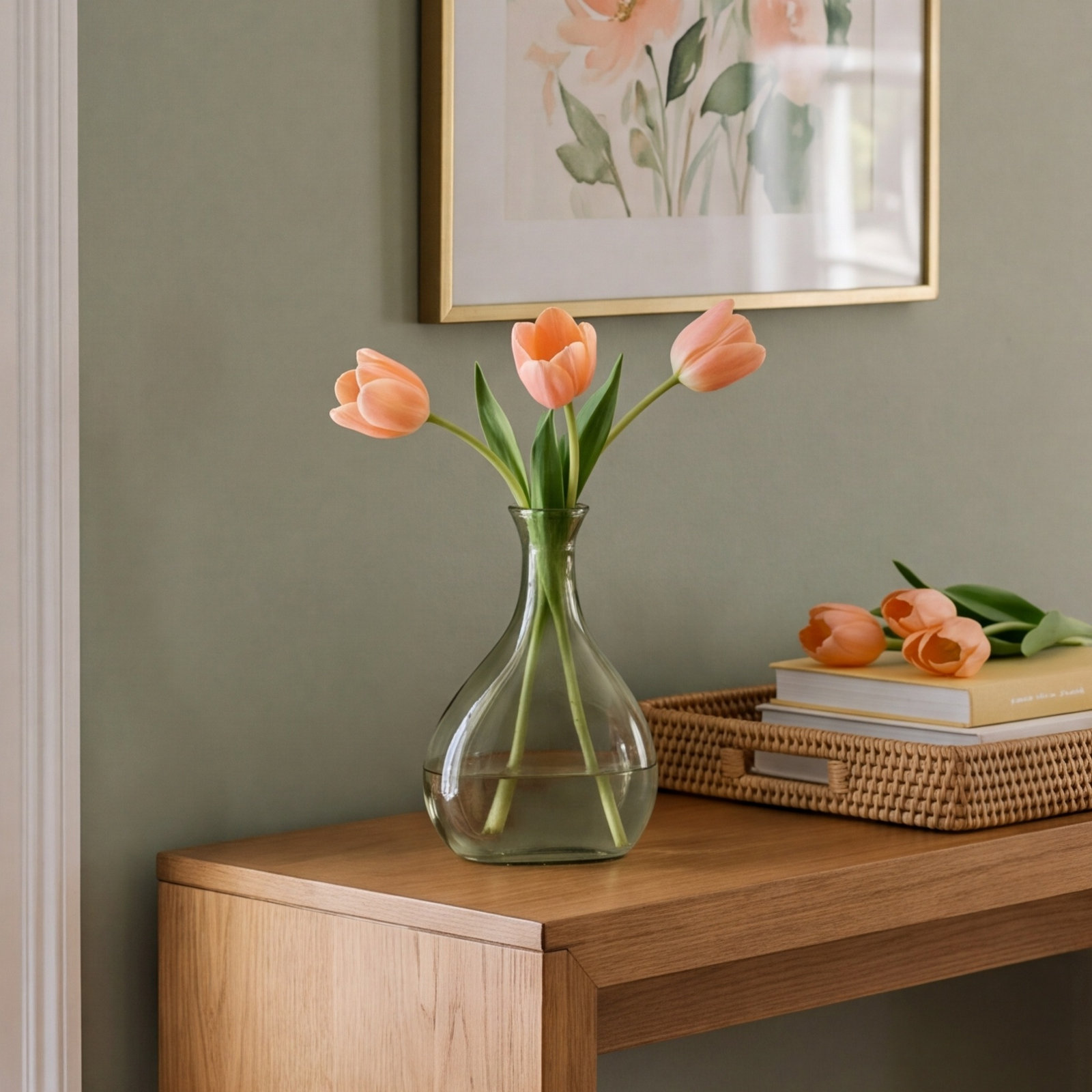 Keit 5.5'' Handmade Glass Table Vase