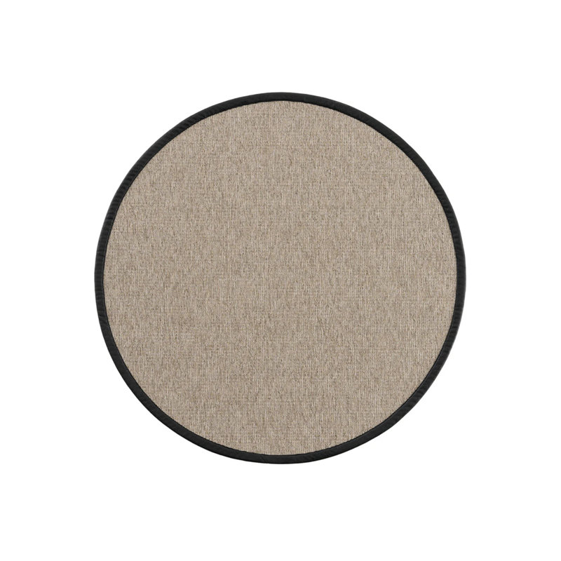 Tapis en sisal Klem, Rond 6 pi 3 po