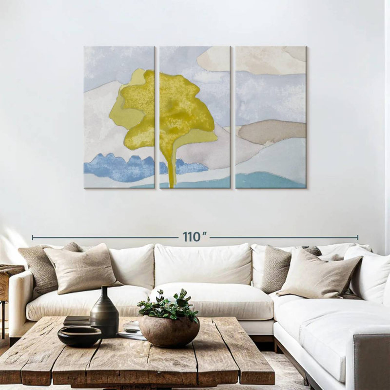 Avery campagne française I, H 48 po x l 74 po